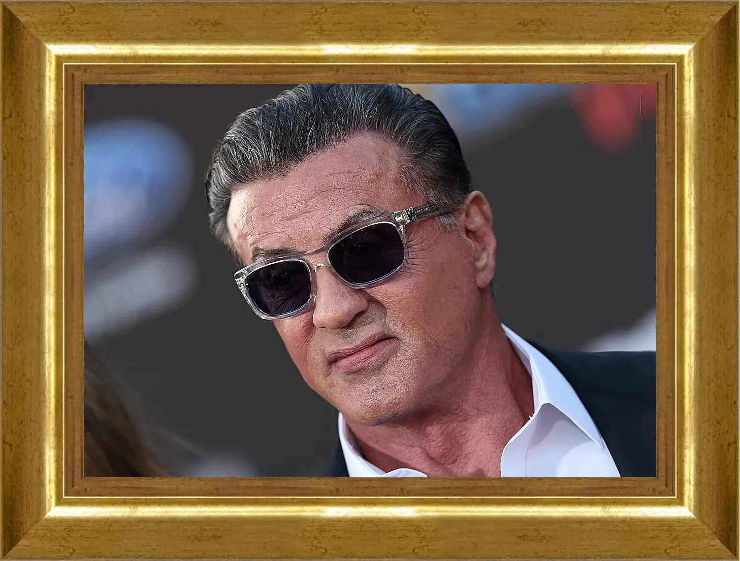 Картина в раме - Сильвестр Сталлоне. Sylvester Stallone