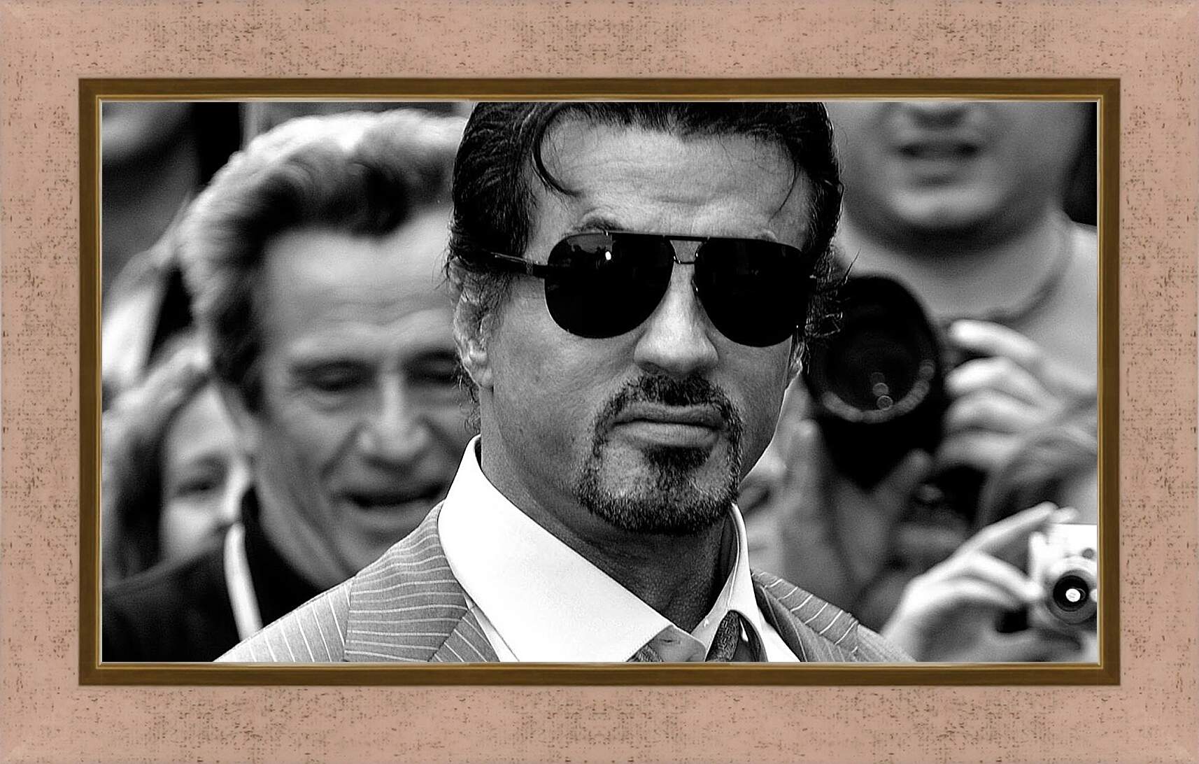 Картина в раме - Сильвестр Сталлоне. Sylvester Stallone