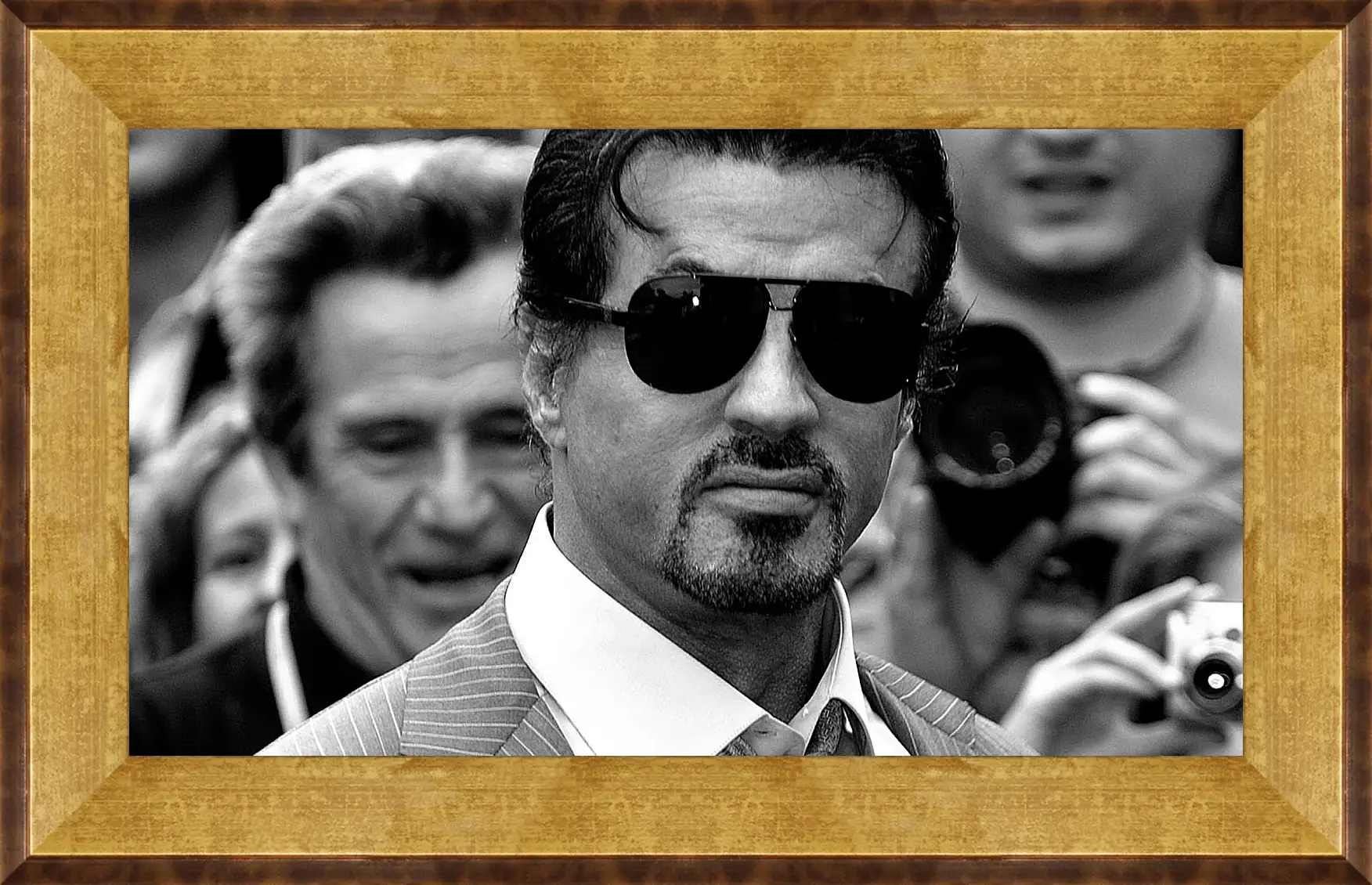 Картина в раме - Сильвестр Сталлоне. Sylvester Stallone