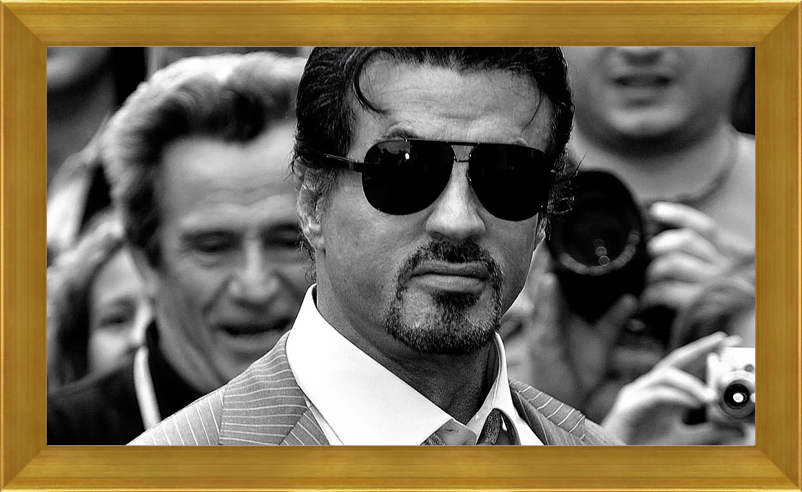 Картина в раме - Сильвестр Сталлоне. Sylvester Stallone