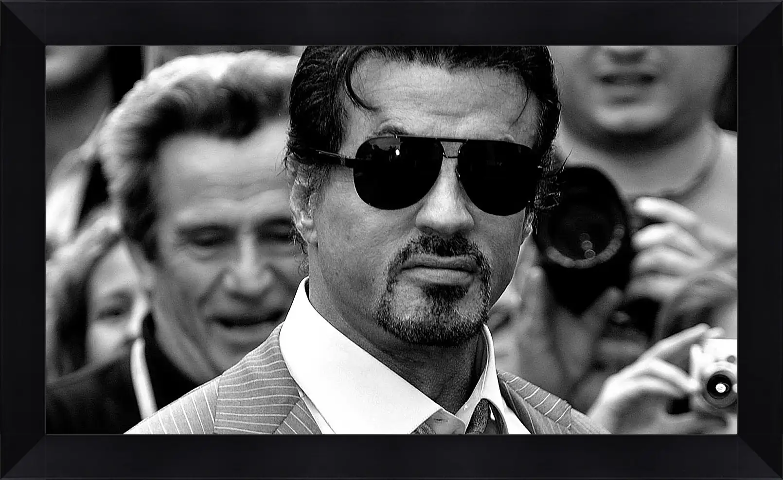 Картина в раме - Сильвестр Сталлоне. Sylvester Stallone