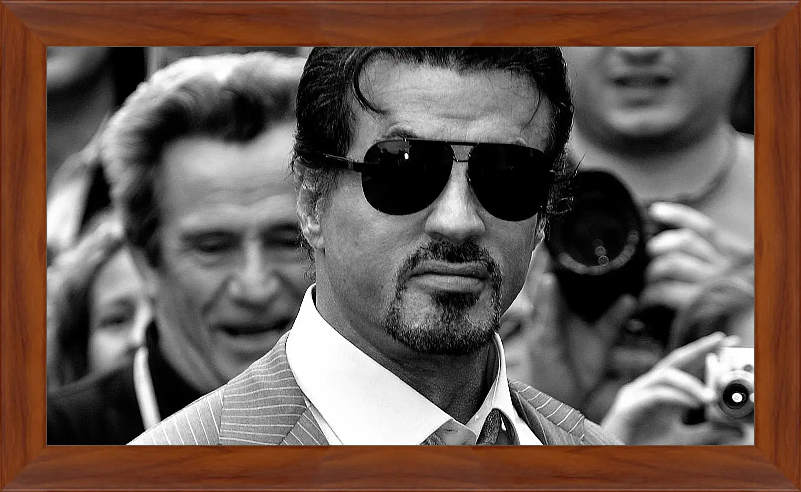 Картина в раме - Сильвестр Сталлоне. Sylvester Stallone