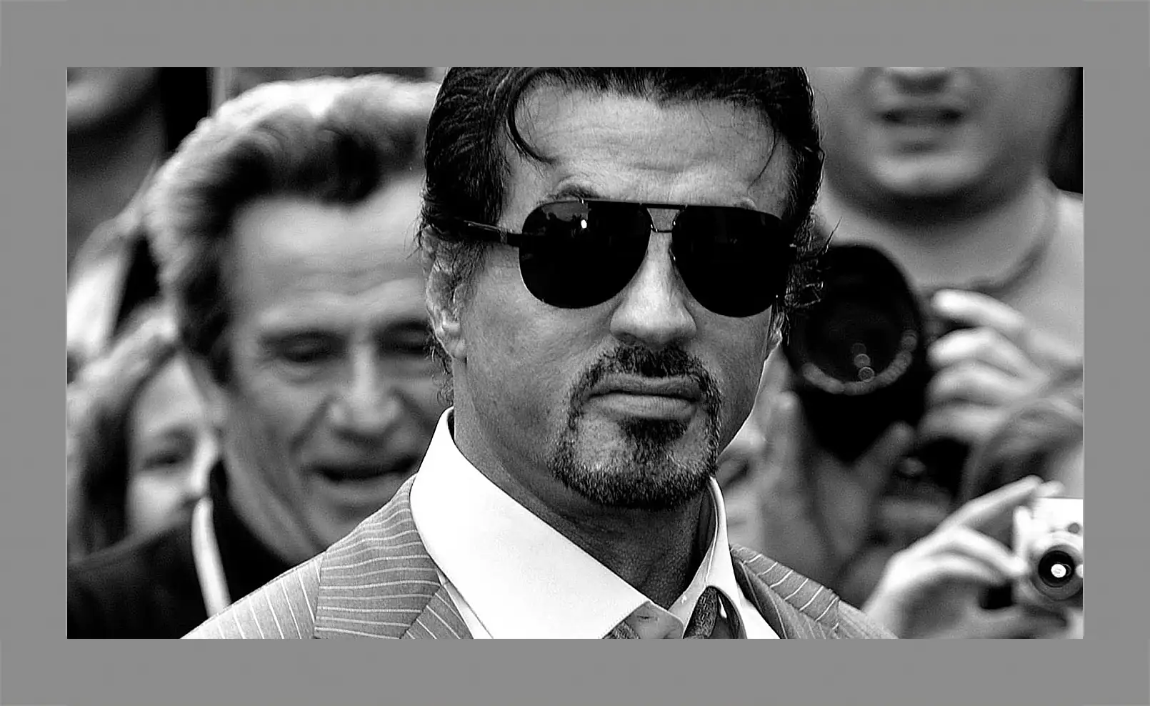 Картина в раме - Сильвестр Сталлоне. Sylvester Stallone