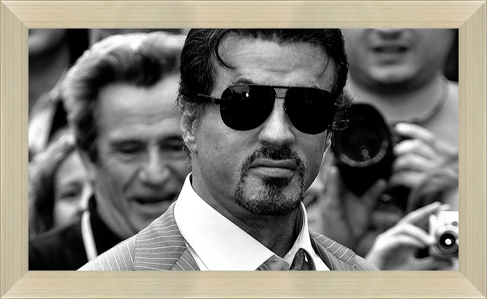 Картина в раме - Сильвестр Сталлоне. Sylvester Stallone