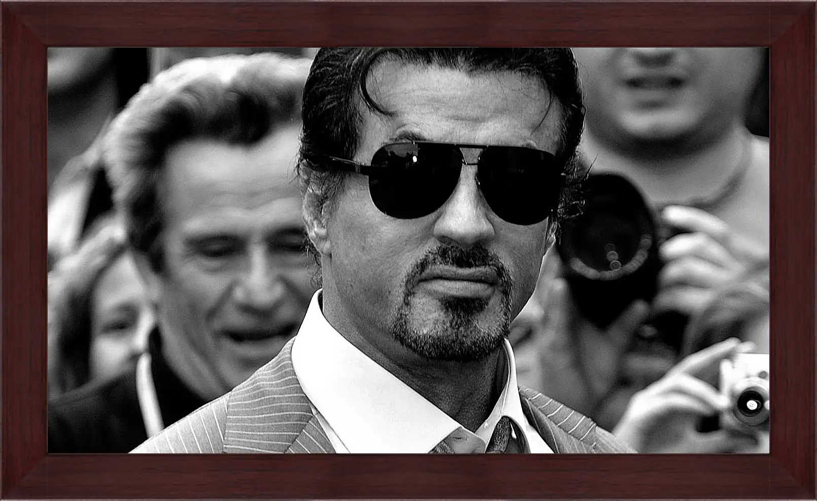 Картина в раме - Сильвестр Сталлоне. Sylvester Stallone