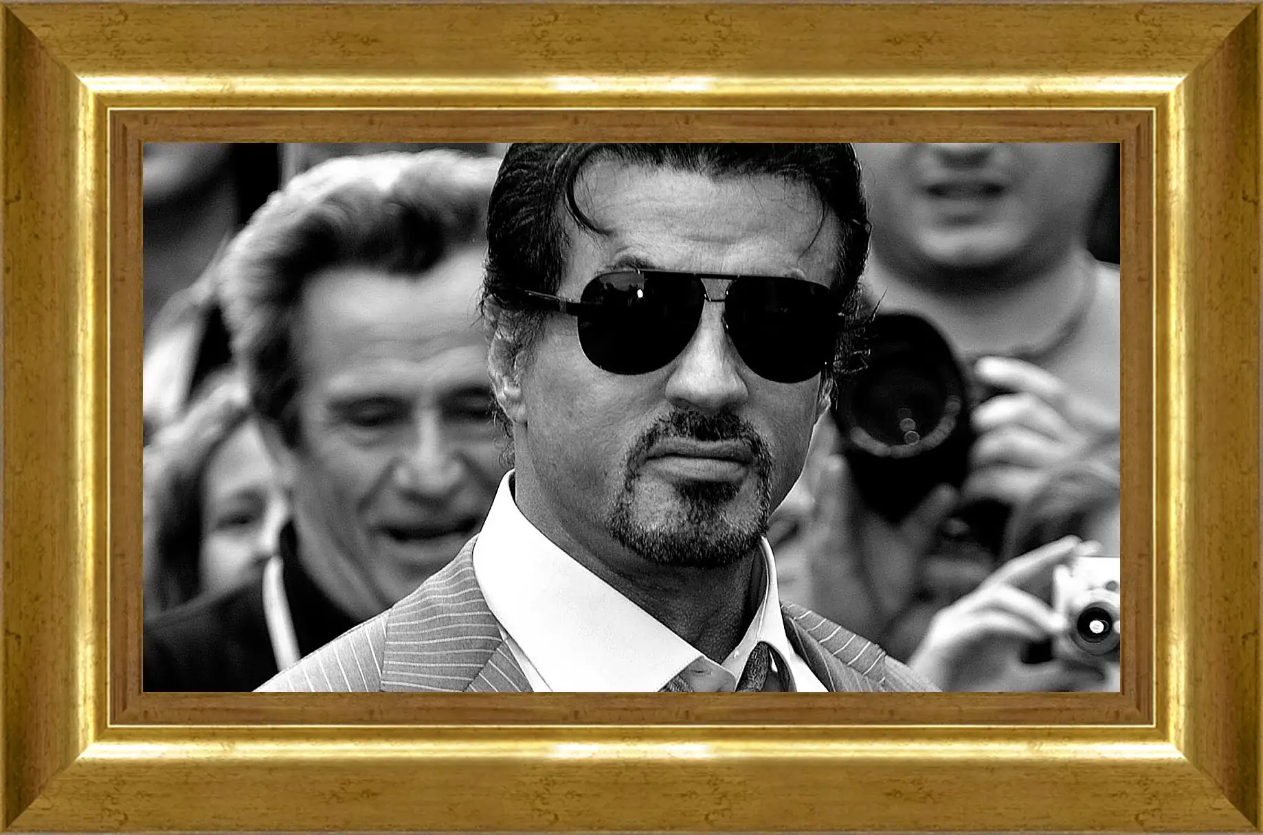 Картина в раме - Сильвестр Сталлоне. Sylvester Stallone