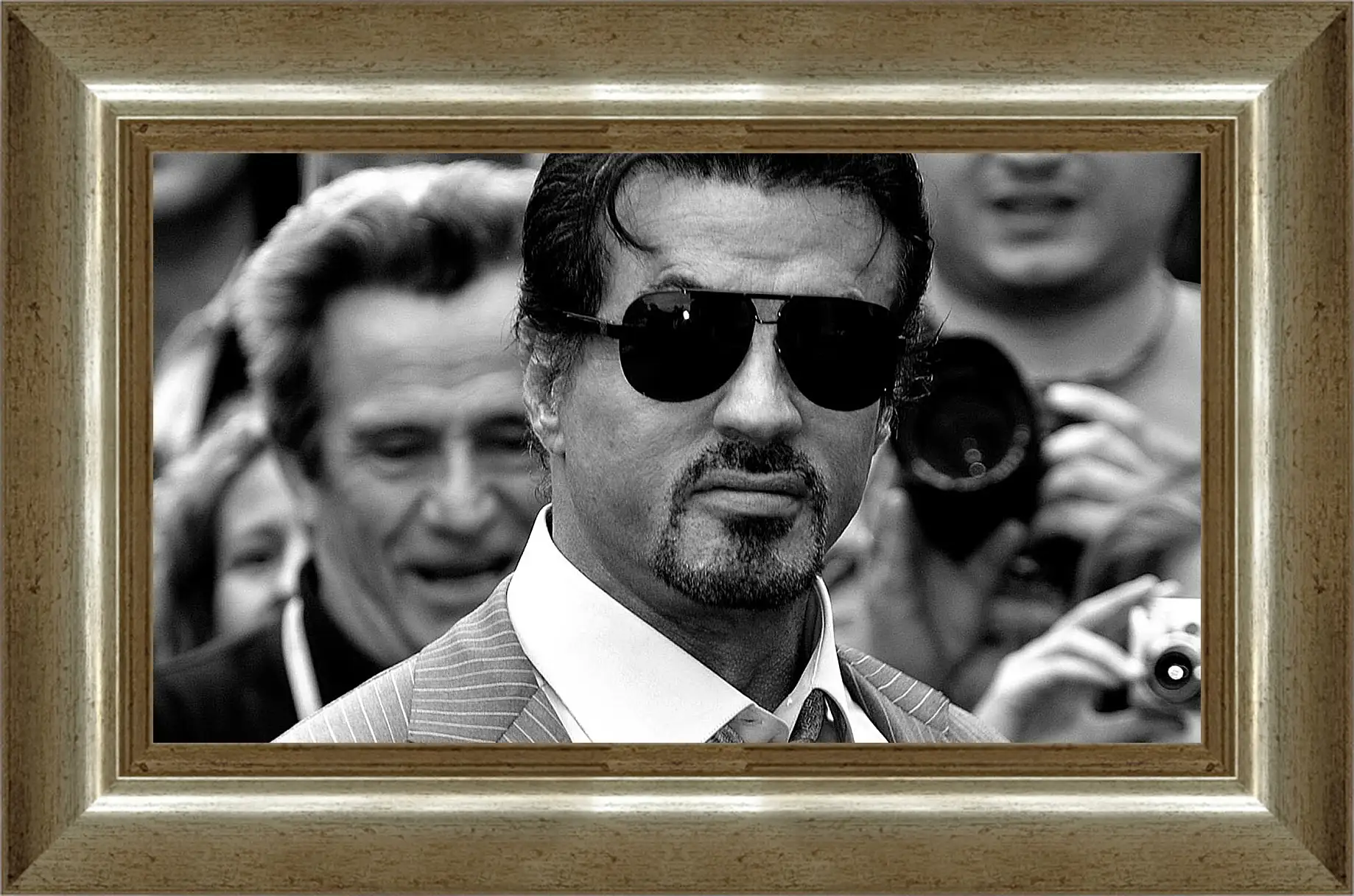 Картина в раме - Сильвестр Сталлоне. Sylvester Stallone