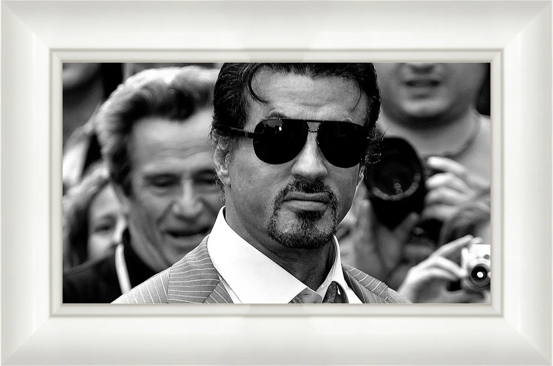 Картина в раме - Сильвестр Сталлоне. Sylvester Stallone