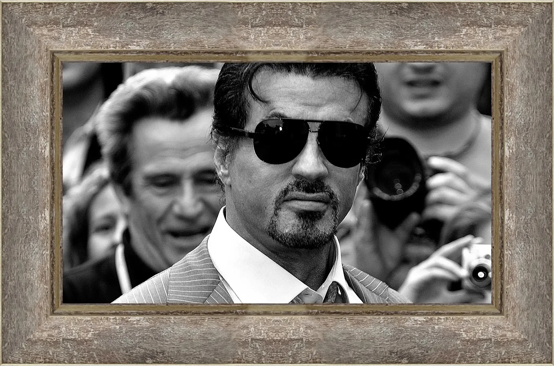 Картина в раме - Сильвестр Сталлоне. Sylvester Stallone