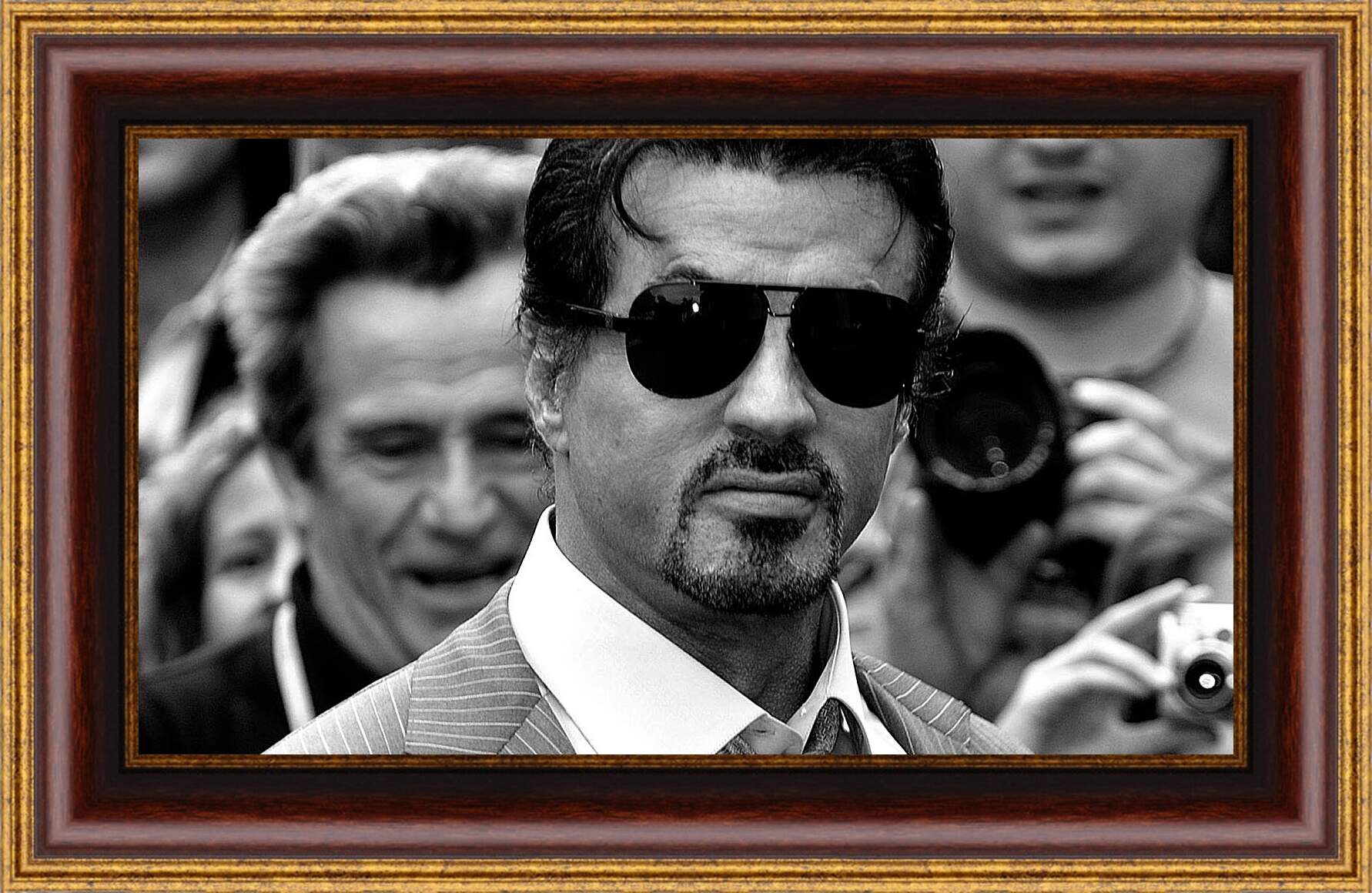 Картина в раме - Сильвестр Сталлоне. Sylvester Stallone