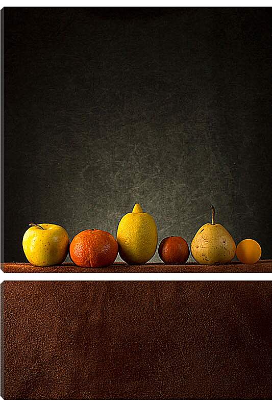 Модульная картина - Натюрморт с фруктами