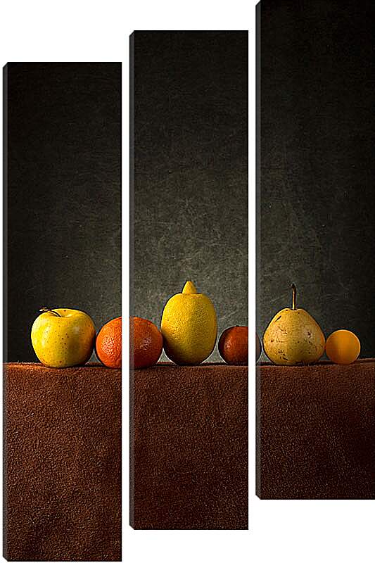 Модульная картина - Натюрморт с фруктами