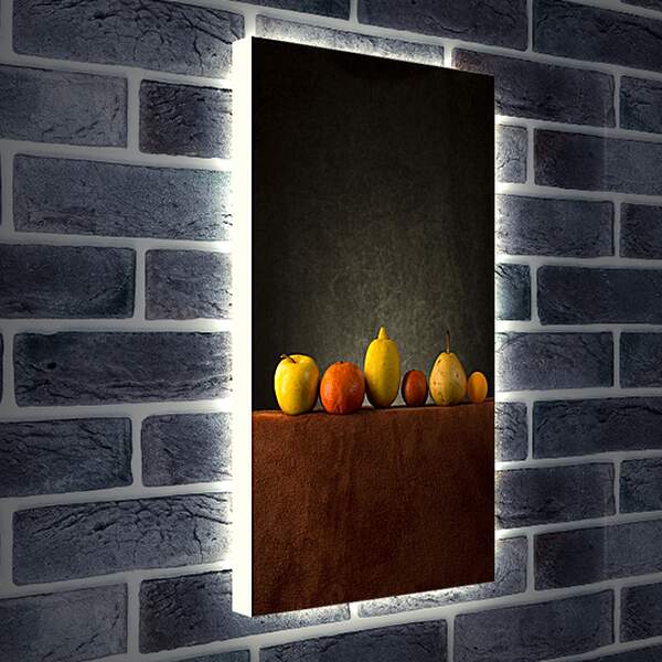 Лайтбокс световая панель - Натюрморт с фруктами