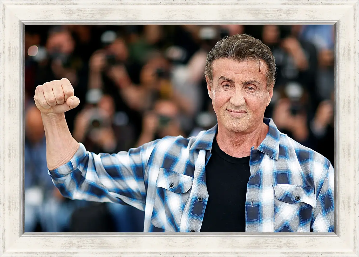 Картина в раме - Сильвестр Сталлоне. Sylvester Stallone