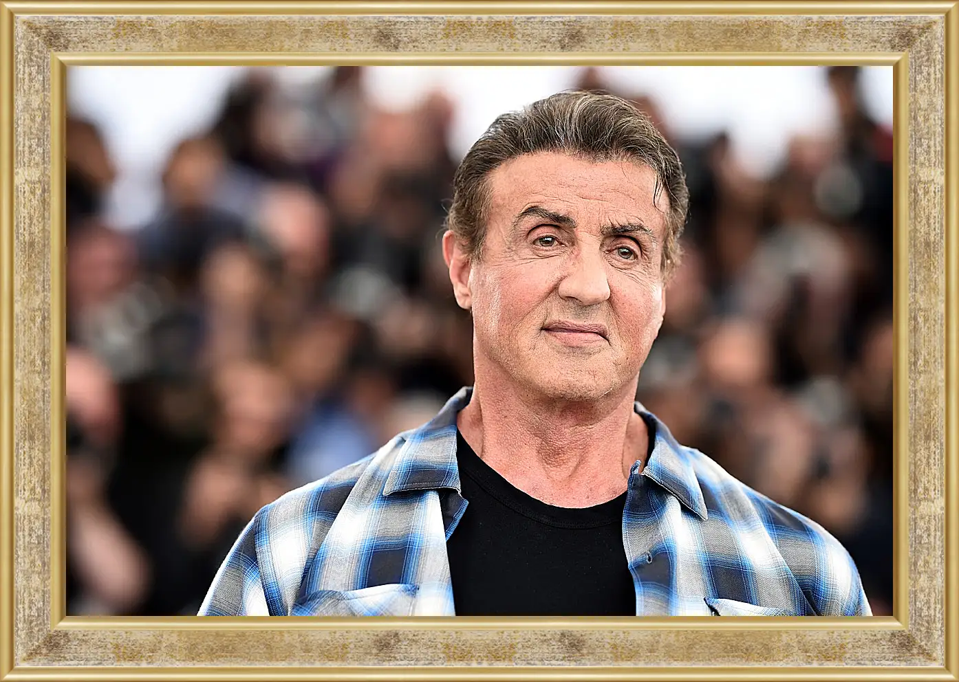 Картина в раме - Сильвестр Сталлоне. Sylvester Stallone