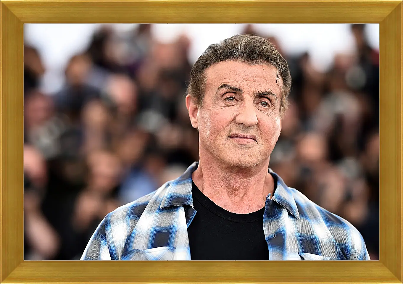 Картина в раме - Сильвестр Сталлоне. Sylvester Stallone