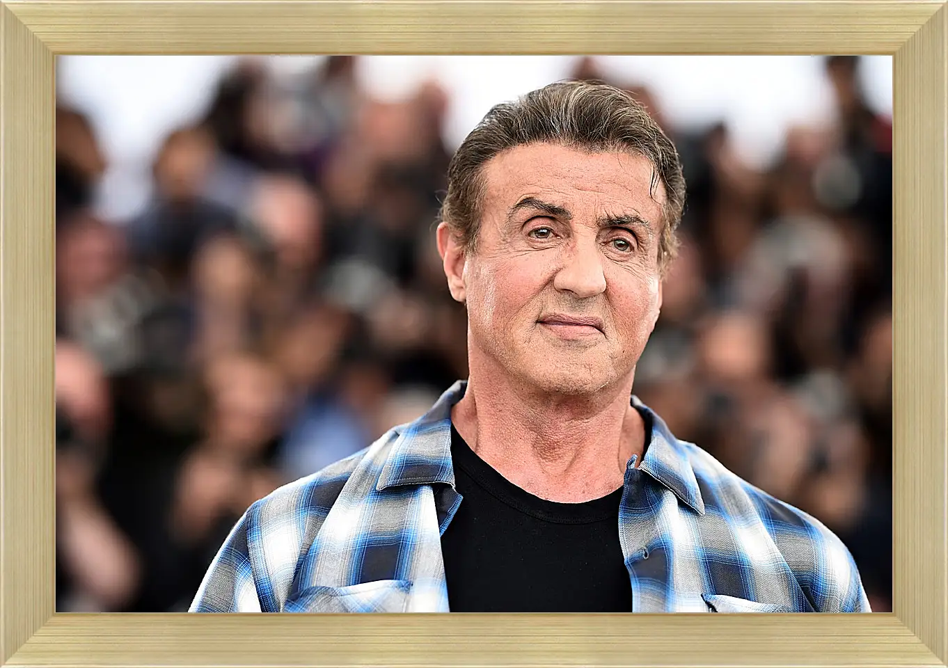 Картина в раме - Сильвестр Сталлоне. Sylvester Stallone