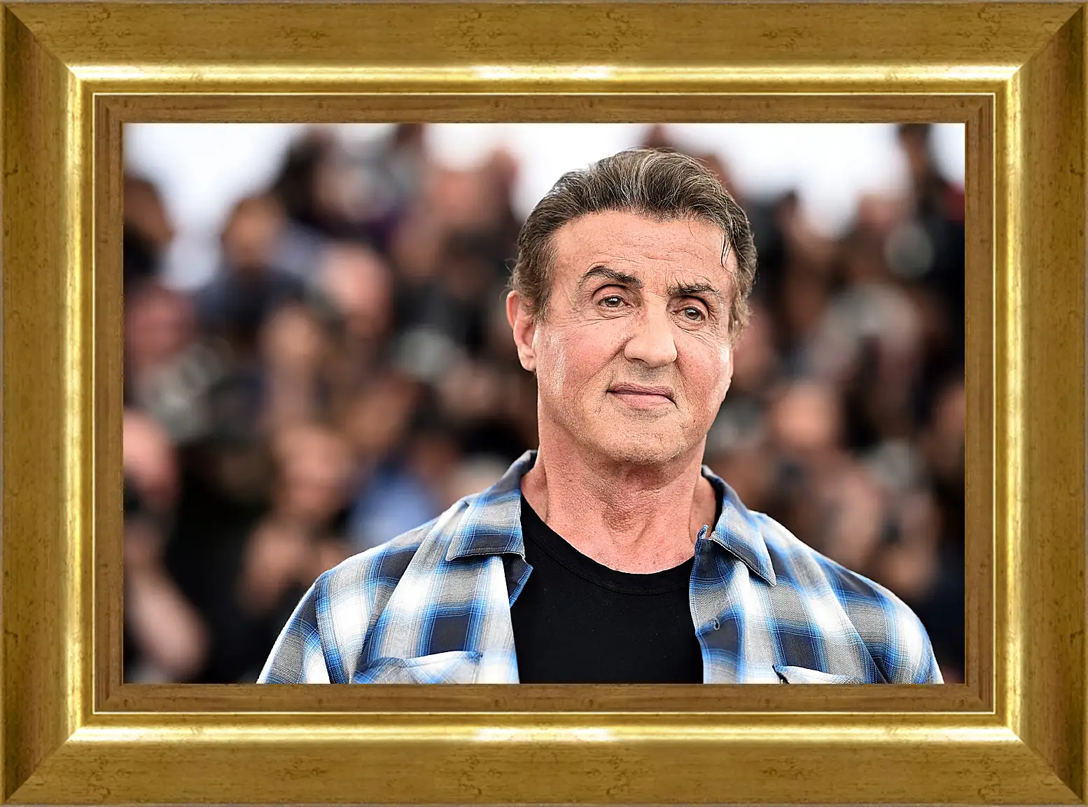 Картина в раме - Сильвестр Сталлоне. Sylvester Stallone