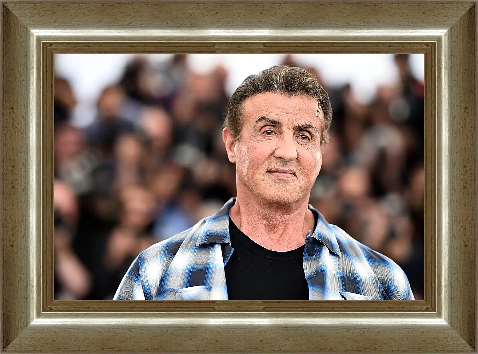 Картина в раме - Сильвестр Сталлоне. Sylvester Stallone