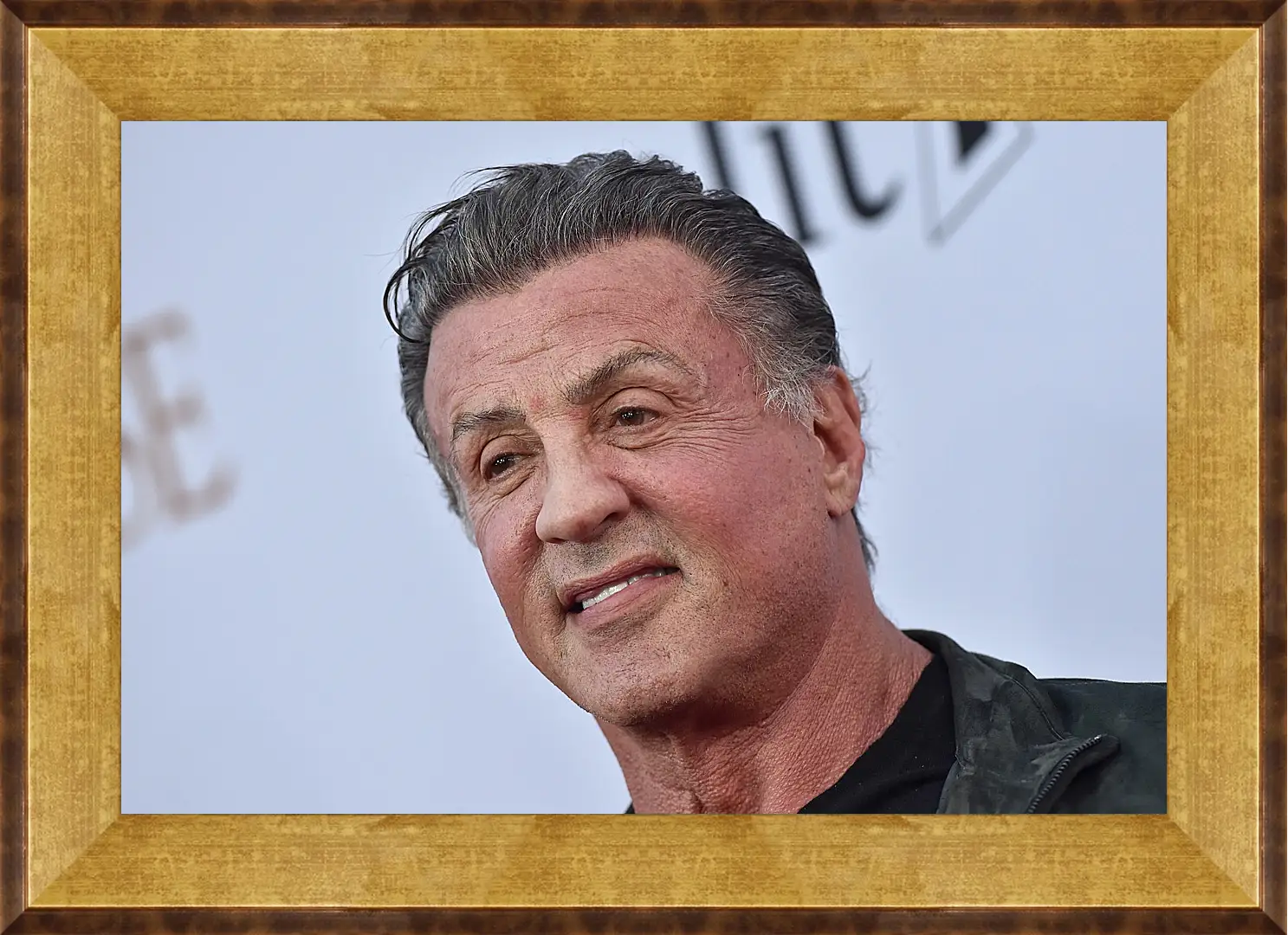 Картина в раме - Сильвестр Сталлоне. Sylvester Stallone