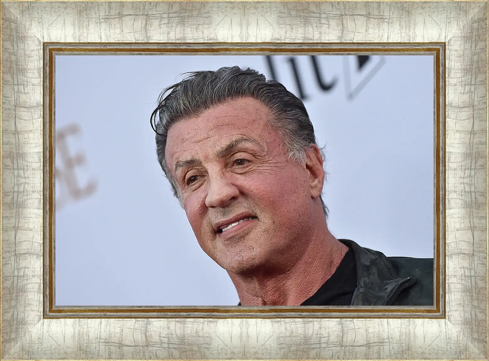 Картина в раме - Сильвестр Сталлоне. Sylvester Stallone