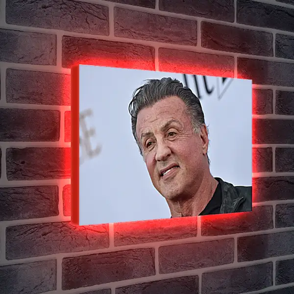 Лайтбокс световая панель - Сильвестр Сталлоне. Sylvester Stallone