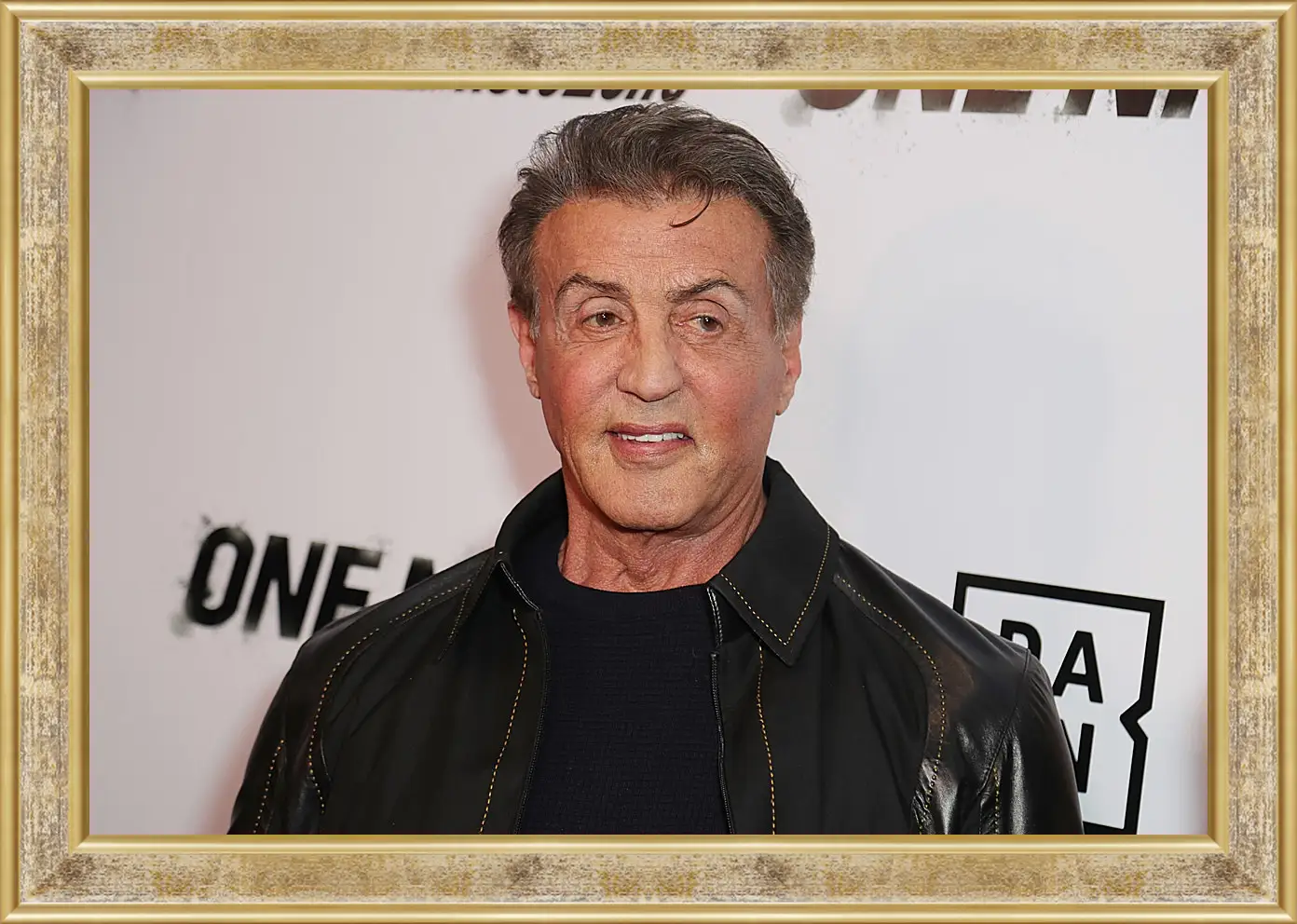 Картина в раме - Сильвестр Сталлоне. Sylvester Stallone