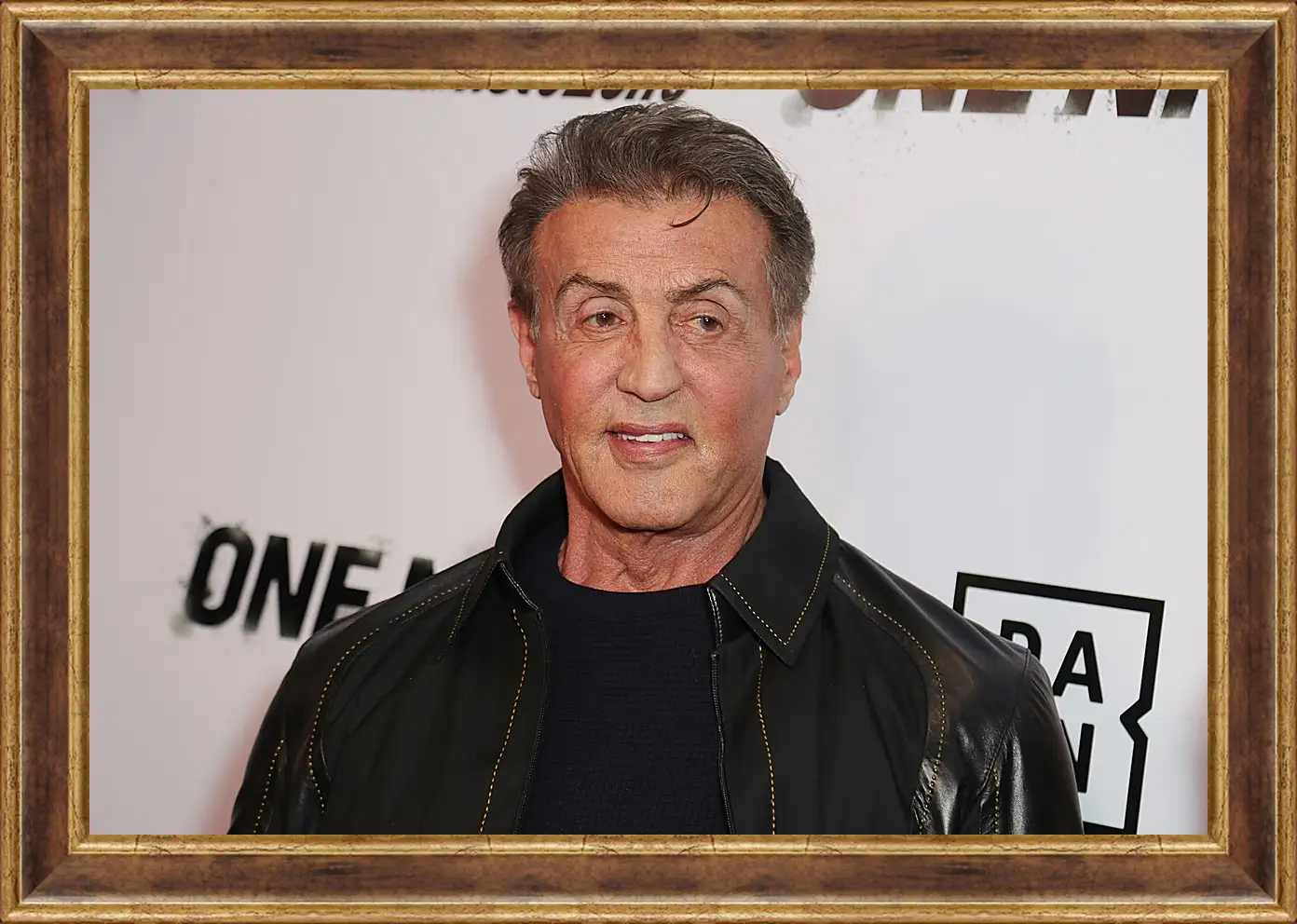 Картина в раме - Сильвестр Сталлоне. Sylvester Stallone