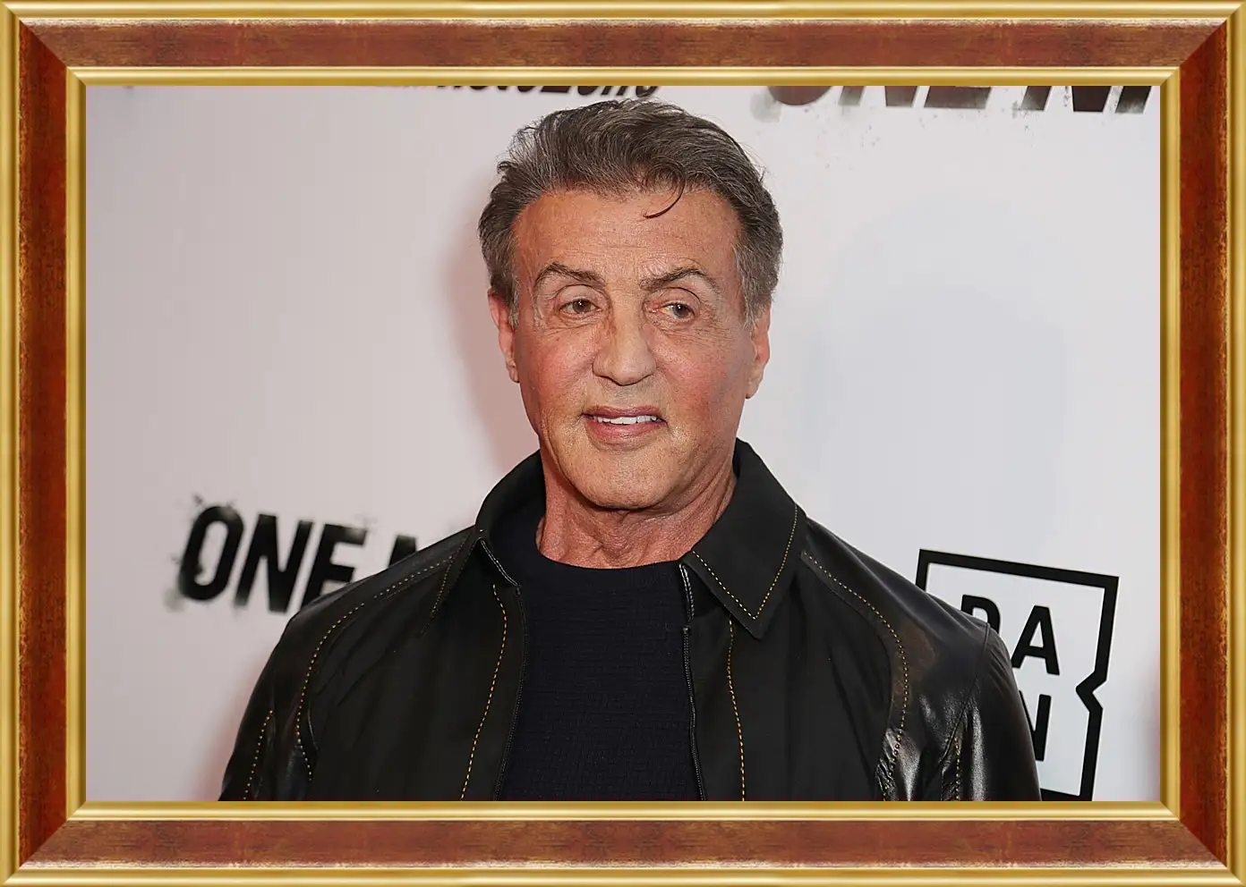 Картина в раме - Сильвестр Сталлоне. Sylvester Stallone