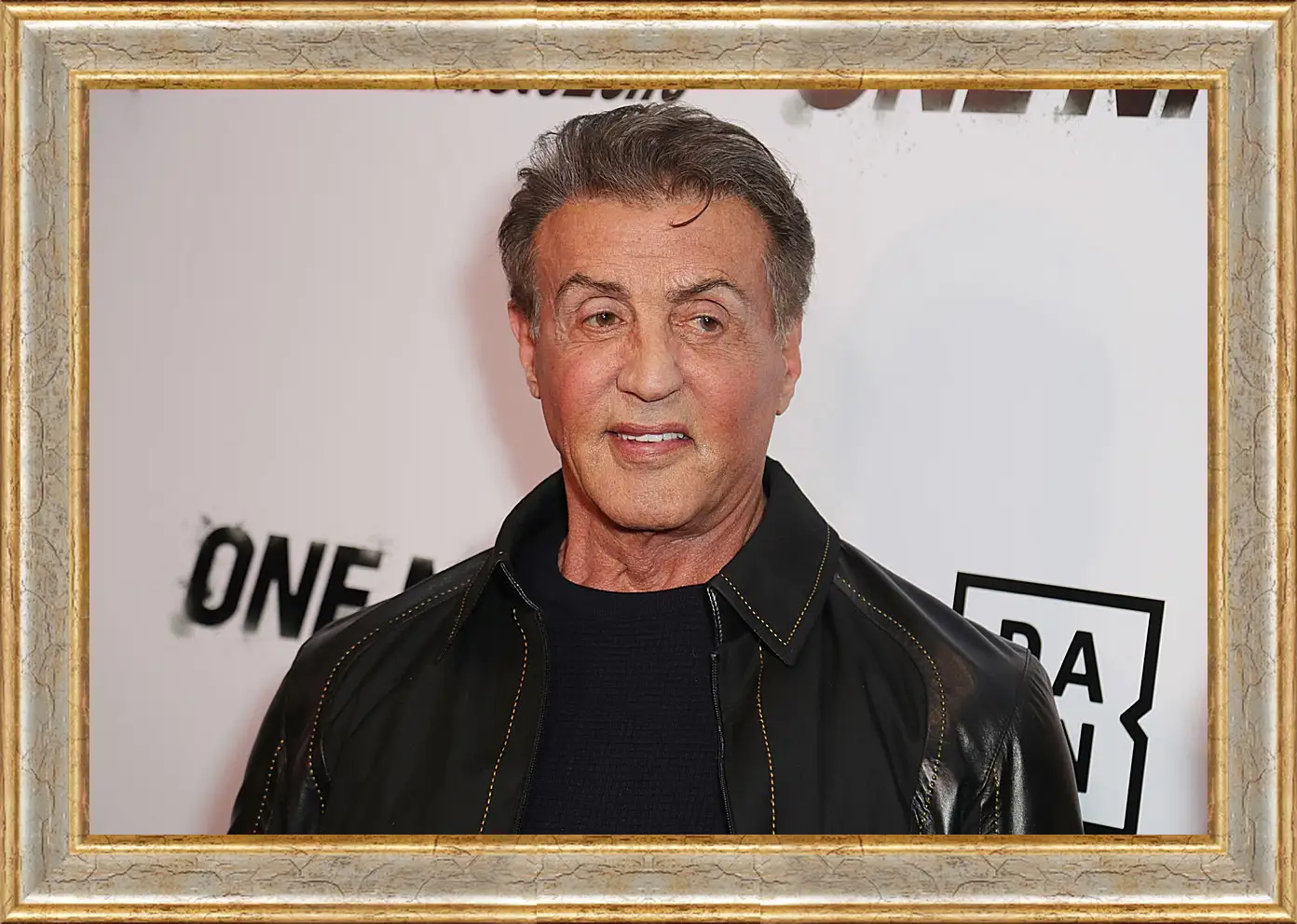 Картина в раме - Сильвестр Сталлоне. Sylvester Stallone