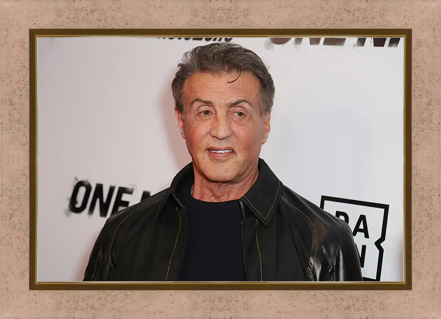 Картина в раме - Сильвестр Сталлоне. Sylvester Stallone