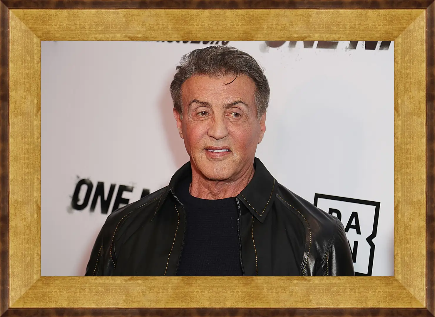 Картина в раме - Сильвестр Сталлоне. Sylvester Stallone