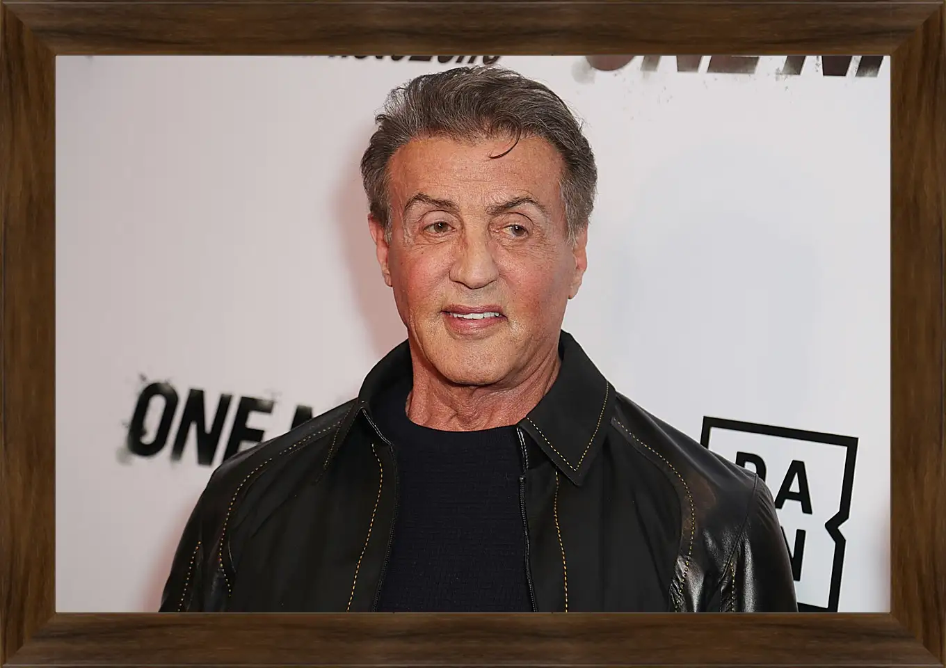 Картина в раме - Сильвестр Сталлоне. Sylvester Stallone