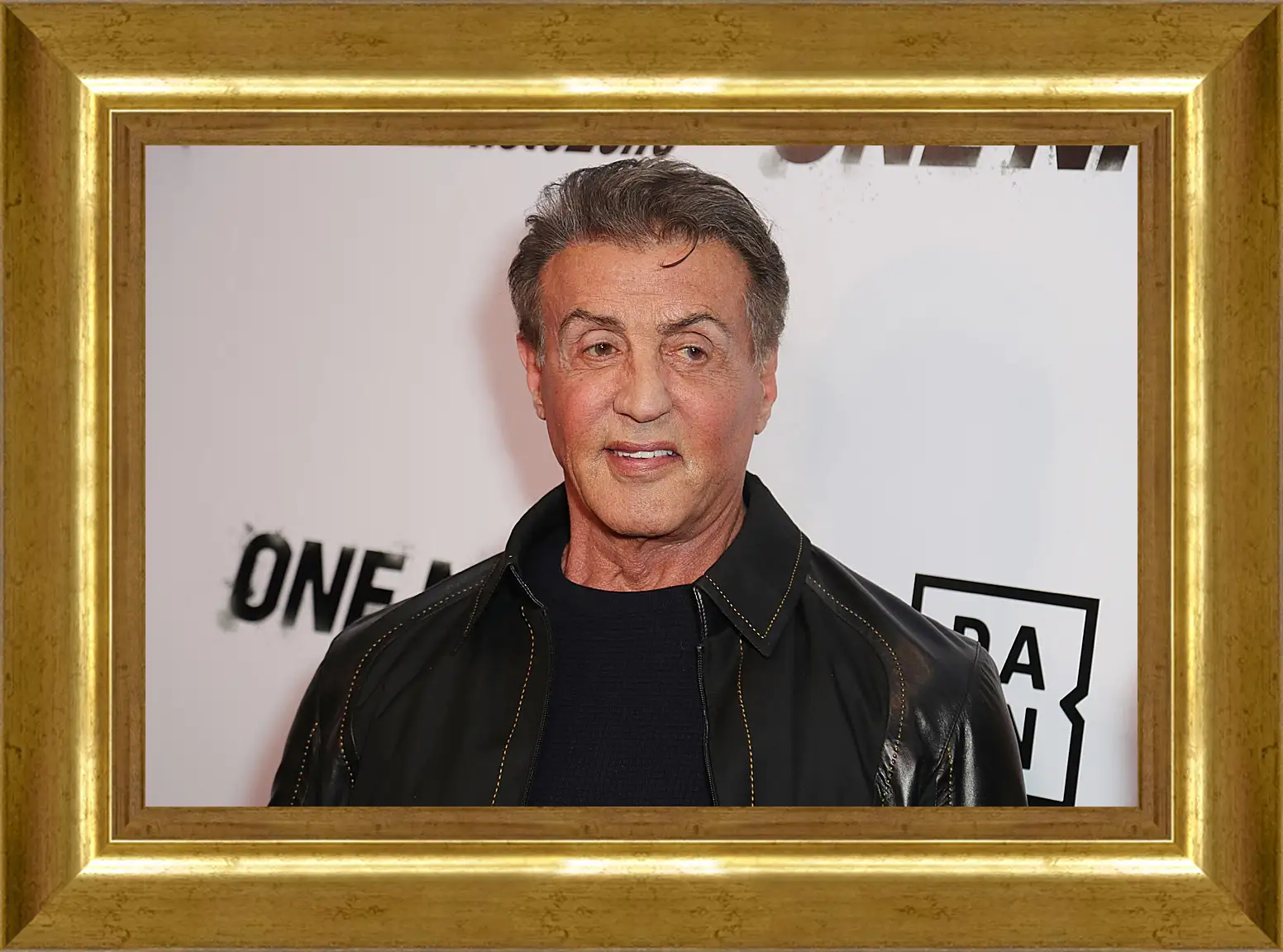 Картина в раме - Сильвестр Сталлоне. Sylvester Stallone