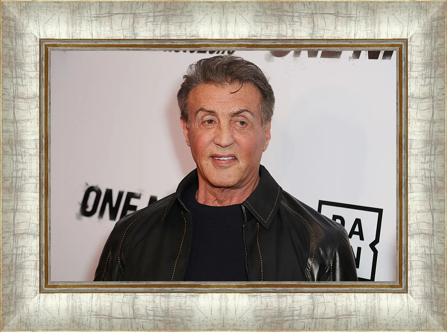 Картина в раме - Сильвестр Сталлоне. Sylvester Stallone