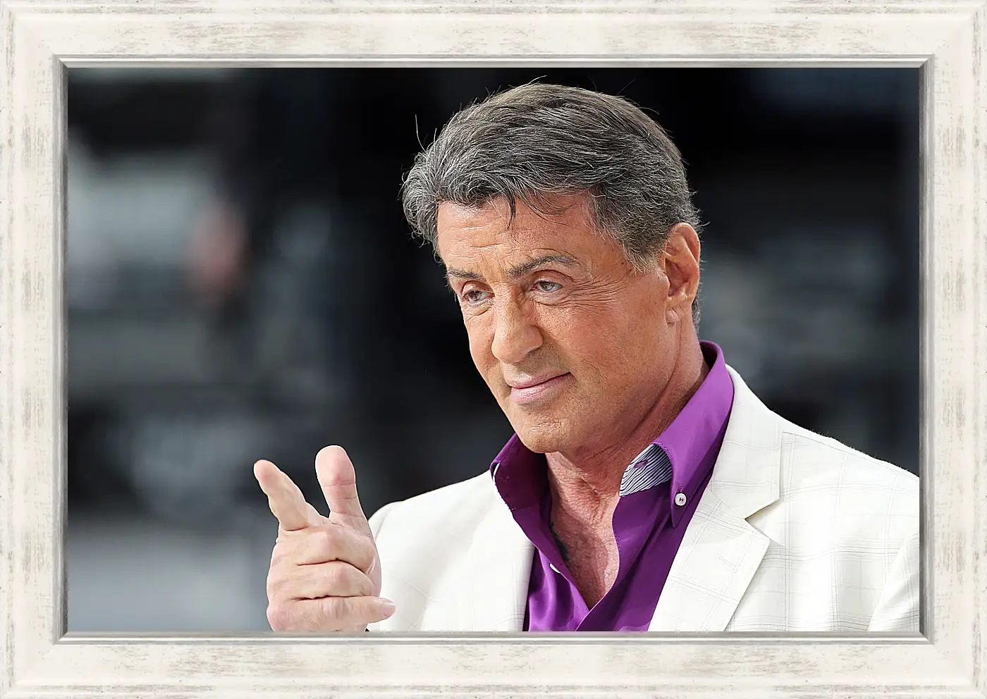 Картина в раме - Сильвестр Сталлоне. Sylvester Stallone