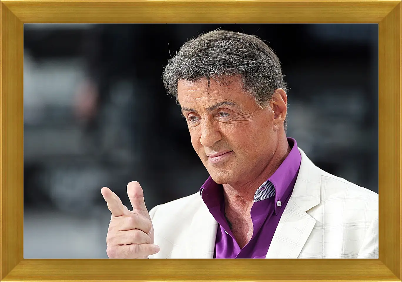 Картина в раме - Сильвестр Сталлоне. Sylvester Stallone