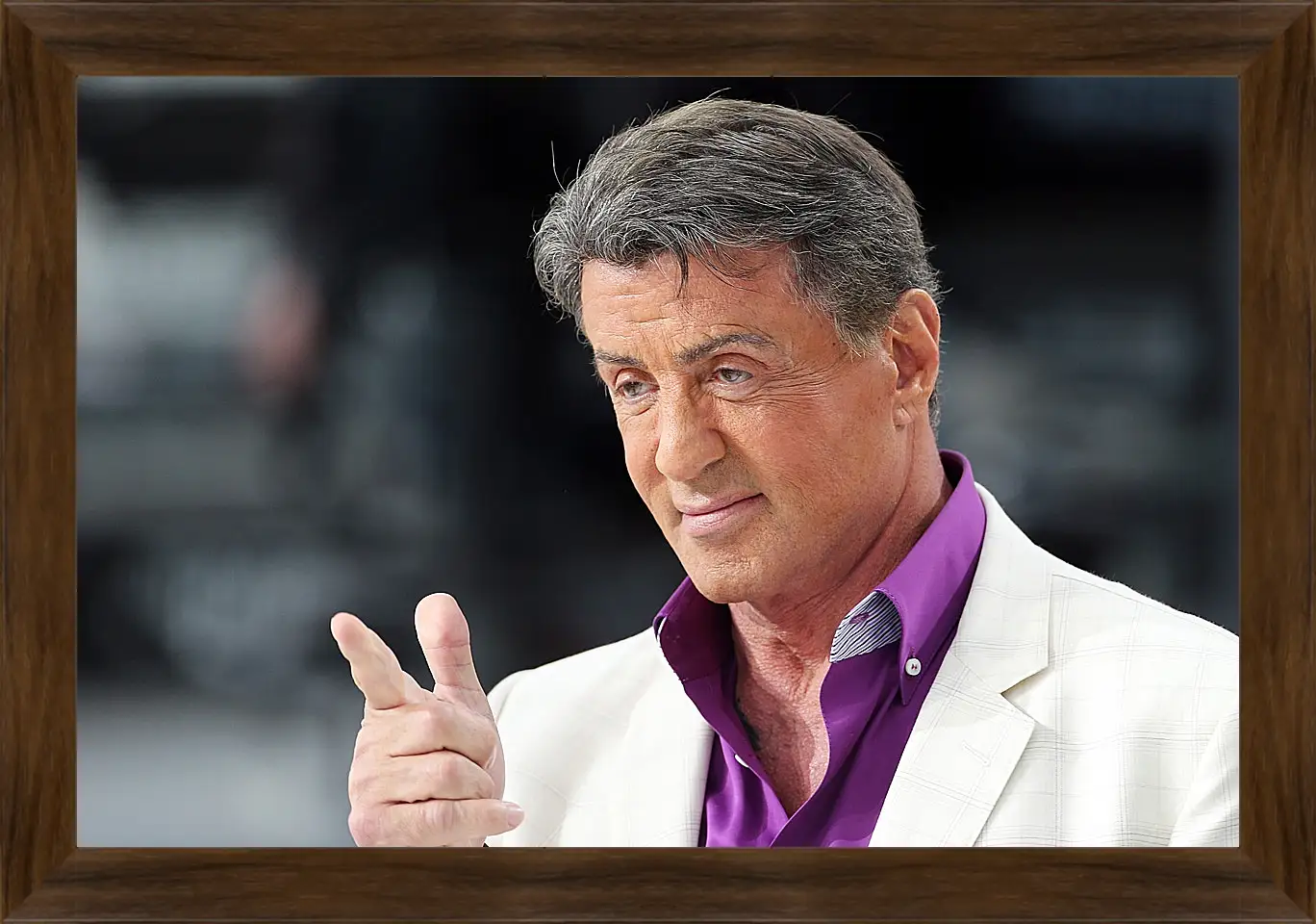 Картина в раме - Сильвестр Сталлоне. Sylvester Stallone