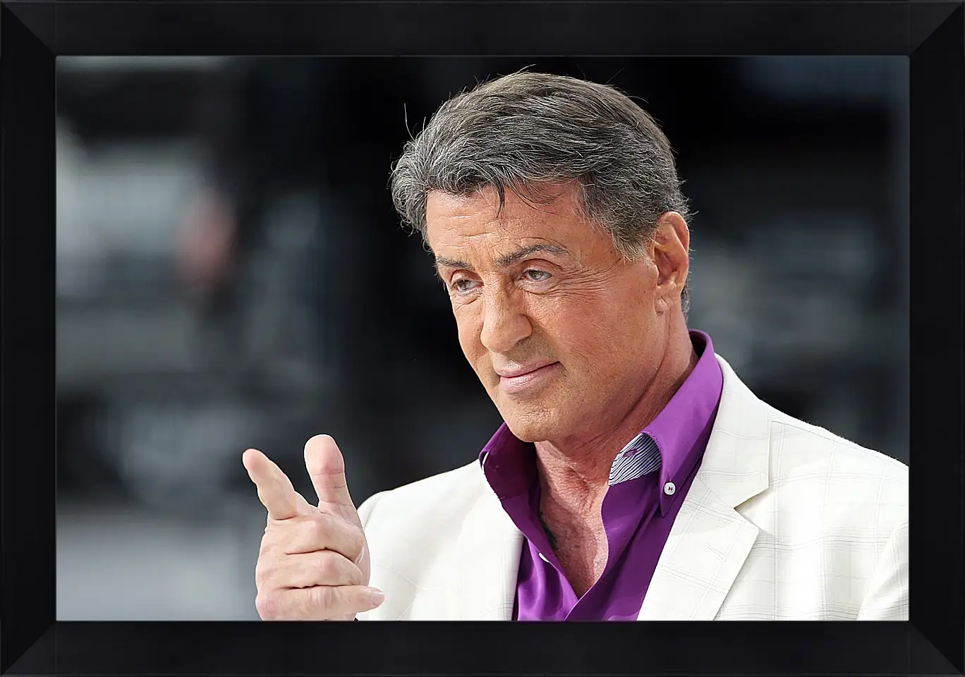 Картина в раме - Сильвестр Сталлоне. Sylvester Stallone