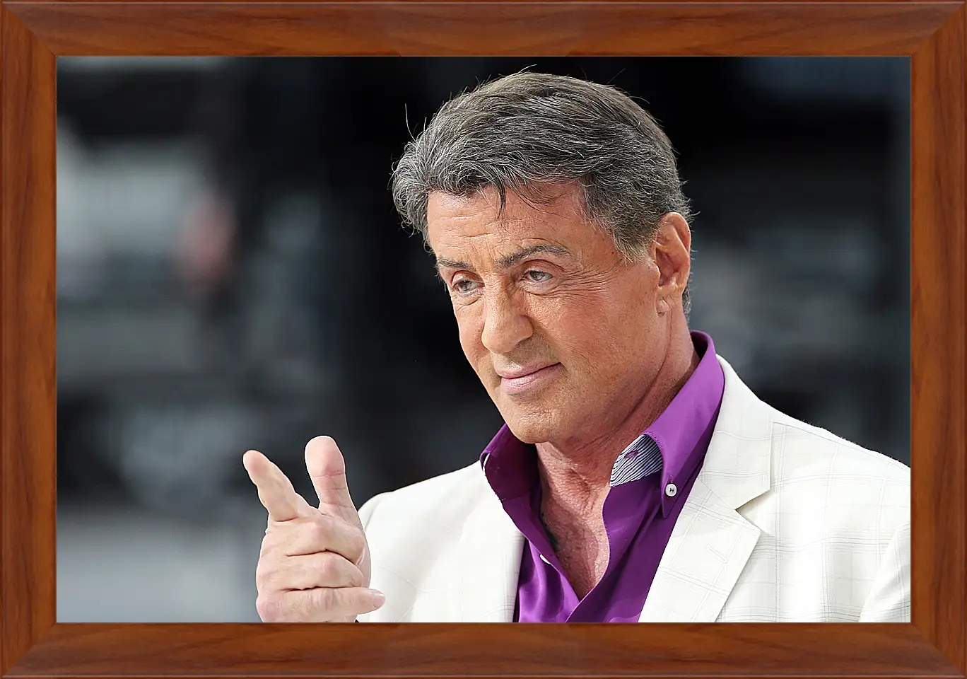 Картина в раме - Сильвестр Сталлоне. Sylvester Stallone