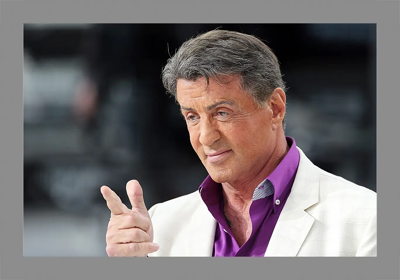 Картина в раме - Сильвестр Сталлоне. Sylvester Stallone