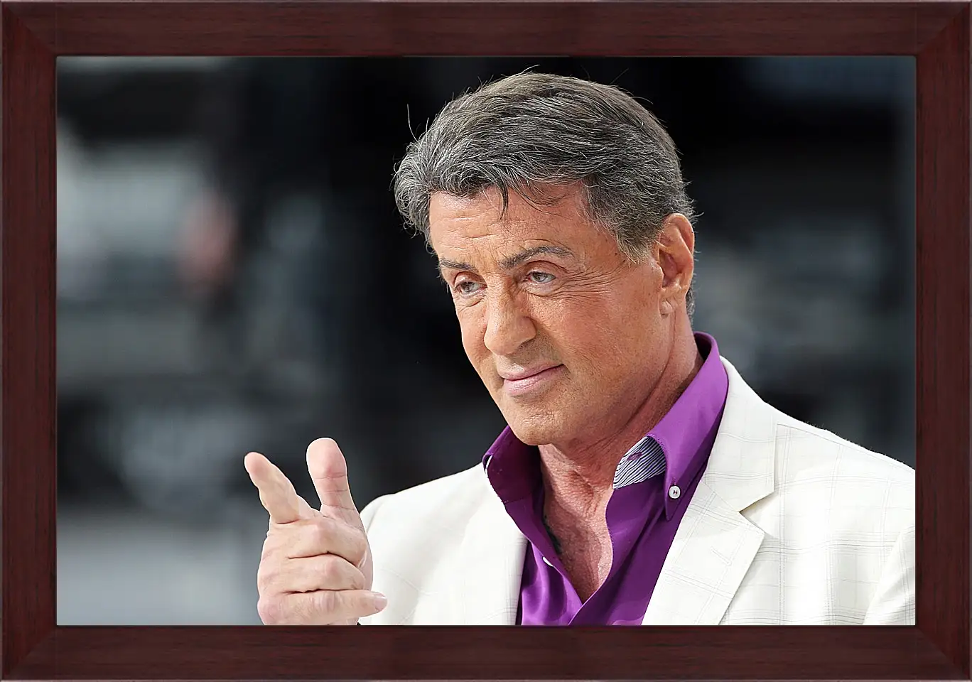 Картина в раме - Сильвестр Сталлоне. Sylvester Stallone