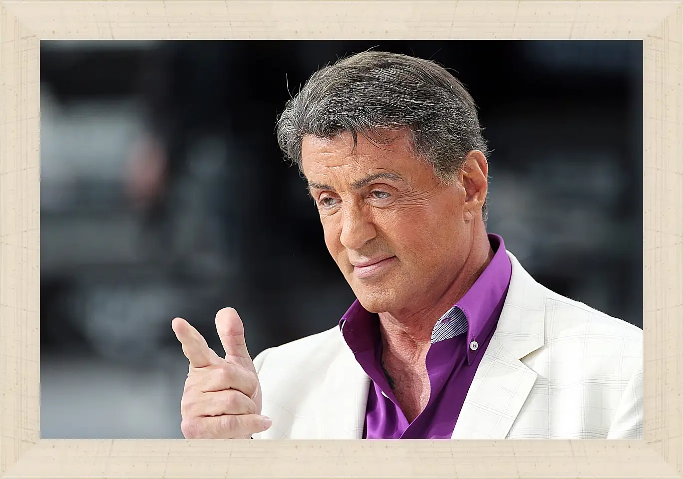 Картина в раме - Сильвестр Сталлоне. Sylvester Stallone