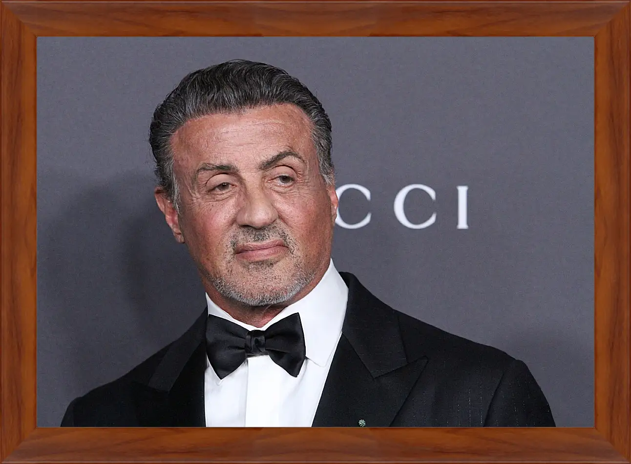 Картина в раме - Сильвестр Сталлоне. Sylvester Stallone