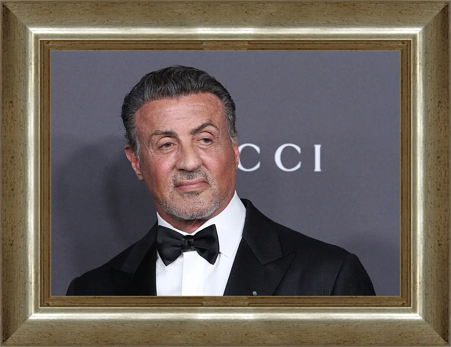 Картина в раме - Сильвестр Сталлоне. Sylvester Stallone