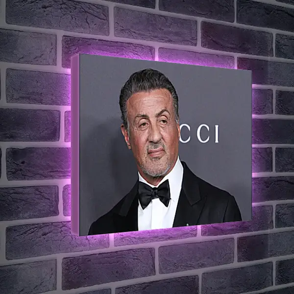 Лайтбокс световая панель - Сильвестр Сталлоне. Sylvester Stallone