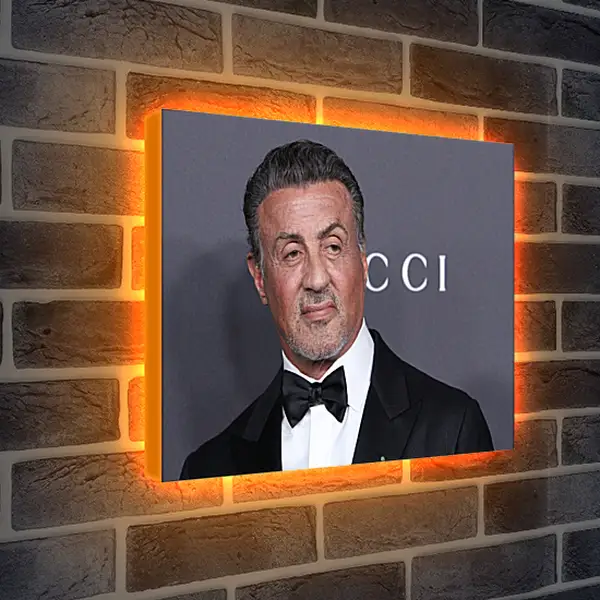 Лайтбокс световая панель - Сильвестр Сталлоне. Sylvester Stallone