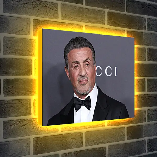 Лайтбокс световая панель - Сильвестр Сталлоне. Sylvester Stallone