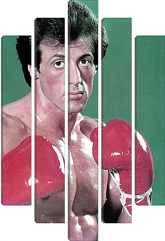 Модульная картина - Сильвестр Сталлоне. Sylvester Stallone