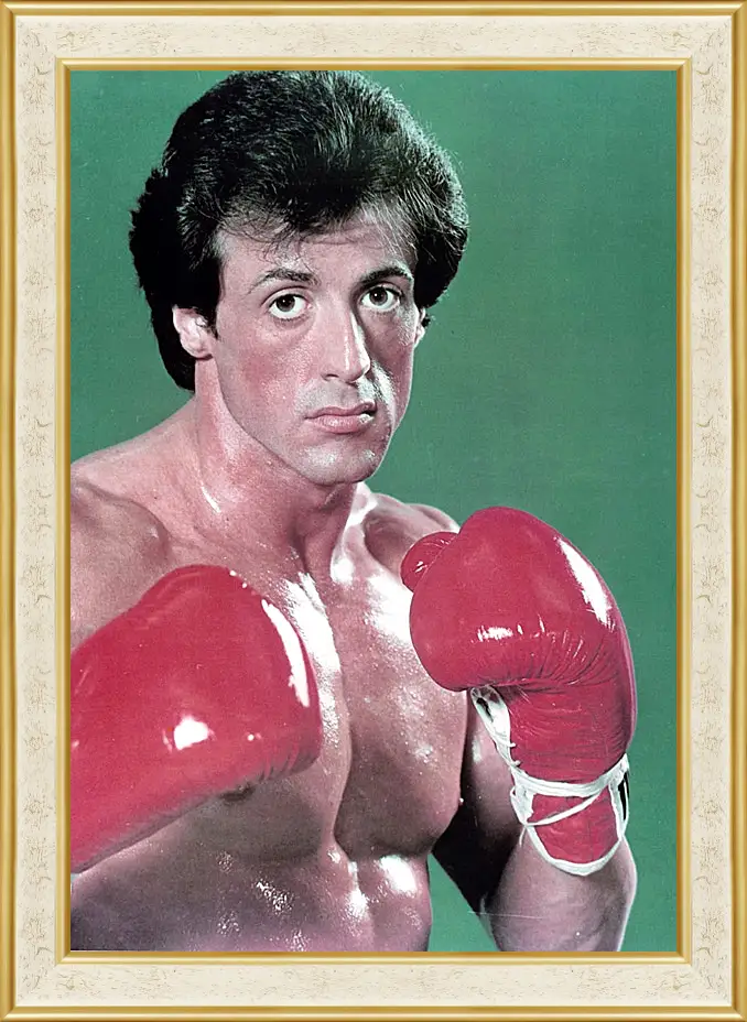 Картина в раме - Сильвестр Сталлоне. Sylvester Stallone